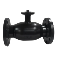 Кран шаровой стальной полнопроходной фланцевый, серии TL31-F, Tafline (Тафлайн), DN50 PN40, с голым штоком