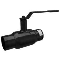 Кран шаровой стандартнопроходной под приварку, серии TL31-W, Tafline (Тафлайн), DN100 PN25, стальной, с рукояткой