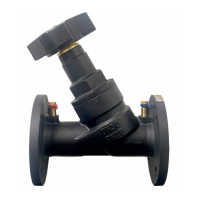 Балансировочный клапан фланцевый, серии KPF-SL, Tafline (Тафлайн), DN100 PN16, ручной