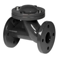 Клапан обратный шаровой фланцевый серии TL54, Tafline (Тафлайн), DN100 PN25
